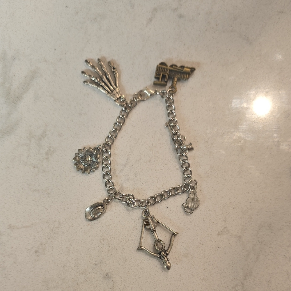 Silver Charm Bracelet